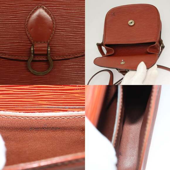 LOUIS VUITTON Epi Saint Cloud PM Shoulder Bag Brown M52213 - Picture 11 of 13